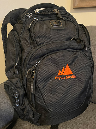 Promotional Branded Embroidered Backpack