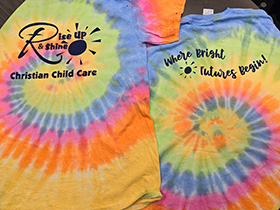 Custom Tie Dye T-Shirts