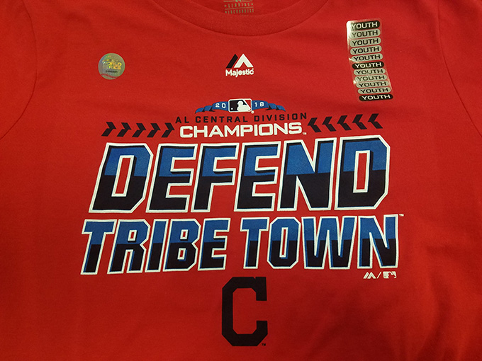 cleveland indians al champs shirt